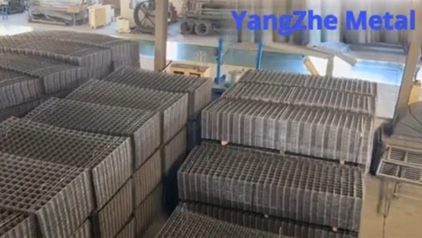 Stock Video of Welded Mesh